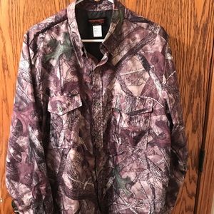Camo Button Down shirt